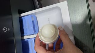 쿠잉베이비 에어워시 세탁세제,섬유유연제 1L — 5점을 준 리뷰어가 2023년 1월 올린 사용 사진