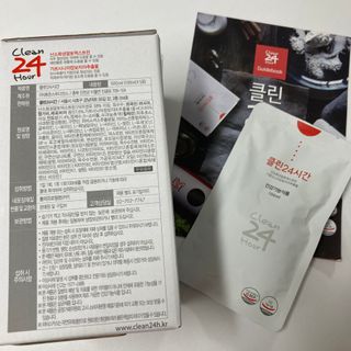 클린24시간 1BOX(5포) + 전용보틀(500ml) — 5점을 준 리뷰어가 2023년 7월 올린 사용 사진