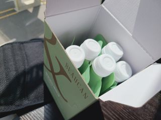 [뷰캔] 건강한 식사대용 앰퍼샌드 단백질 쉐이크 초코&말차 50g — 5점을 준 리뷰어가 2022년 6월 올린 사용 사진