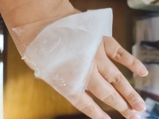 닥터마시멜로 마블러스 멀티 클리닉 마스크 — 5점을 준 리뷰어가 2021년 2월 올린 사용 사진