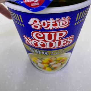 NISSIN 닛신 컵누들  4종 - 씨푸드오리지날, 씨푸드 스파이시, 씨푸드 커리, 씨푸드 XO소스 — 5점을 준 리뷰어가 2021년 11월 올린 사용 사진
