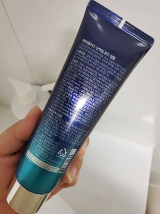 헤어플러스 단백질탈모샴푸 500ml+단백질본드앰플 145ml — 5점을 준 리뷰어가 2021년 3월 올린 사용 사진
