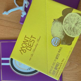 몽베스트 위드더 블랜딩 하우스 _레몬 블랙티 — 3.5점을 준 리뷰어가 2022년 12월 올린 사용 사진