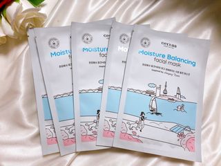 세뚜아(Cettua) [세뚜아] 모이스처 밸런싱 페이셜 마스크 Cettua Moisture Balancing Facial Mask 5매 — 5점을 준 리뷰어가 2023년 12월 올린 사용 사진