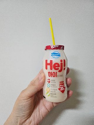 덴마크 프리 [하이(Hej!)]  패키지(요구르트, 그릭요거트) — 5점을 준 리뷰어가 2025년 8월 올린 사용 사진