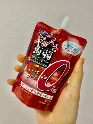 ORIHIRO 오리히로 곤약젤리 제로칼로리 130g 4종 4팩(맛별로 1팩씩) — 5점을 준 리뷰어가 2023년 2월 올린 사용 사진