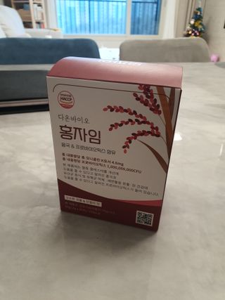 하루 1포로 콜레스테롤, 유산균, 고역가 소화효소까지 한번에 섭취! 다온바이오 홍자임 1개월분(30포) — 5점을 준 리뷰어가 2022년 12월 올린 사용 사진