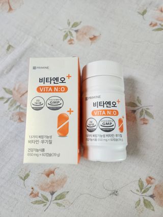 프리마인 성큼다가온 봄, 이너뷰티를 챙겨야 피부도 화사하게, 컨디션도 활기차게. 흡수율을 높인 고효율 비타민. — 4점을 준 리뷰어가 2022년 12월 올린 사용 사진