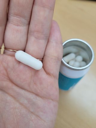 메디타민 인체유래 비피더스 포스트 프로바이오틱스 — 5점을 준 리뷰어가 2021년 10월 올린 사용 사진