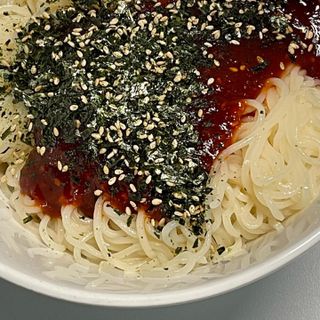 [한면원] 비빔국수 2인분 — 5점을 준 리뷰어가 2022년 8월 올린 사용 사진