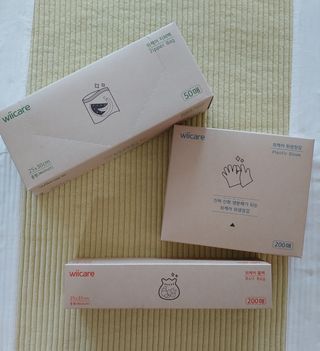 위케어 진짜 산화생분해가 가능한 위생장갑,롤백,지퍼백 친환경 제품 — 5점을 준 리뷰어가 2021년 2월 올린 사용 사진