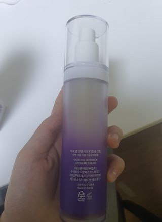 바르셀 수분로션 수분크림 보습 탄력 주름개선 인텐시브 리포좀 크림 C1 50ml — 4점을 준 리뷰어가 2021년 11월 올린 사용 사진