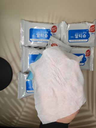 [엠메이데이] 안심 알티슈 20매 x 7 — 4.5점을 준 리뷰어가 2022년 1월 올린 사용 사진