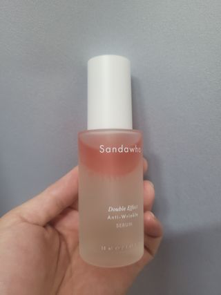산다화 더블 이펙트 안티 링클 세럼 50ml — 3점을 준 리뷰어가 2022년 10월 올린 사용 사진