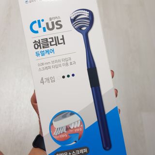 크리오 클리어스 혀백태제거 구취관리 혀클리너 — 5점을 준 리뷰어가 2021년 3월 올린 사용 사진