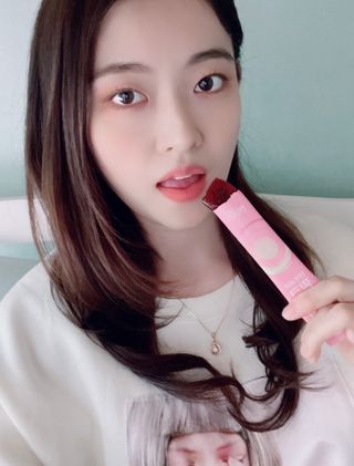 [인디닥터] 면역 생생 핑크 이뮨 젤리 — 5점을 준 리뷰어가 2022년 4월 올린 사용 사진