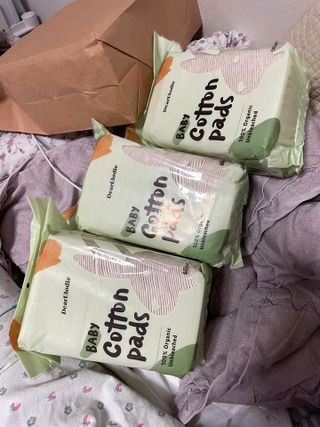 디어엘로디 유기농 무표백 건티슈 60매 — 5점을 준 리뷰어가 2022년 8월 올린 사용 사진