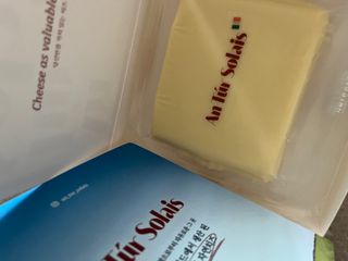 앙투어솔레 아일랜드 구워먹는 치즈 100 자연 치즈 와인안주 300g(100g x 3팩) — 3점을 준 리뷰어가 2022년 8월 올린 사용 사진