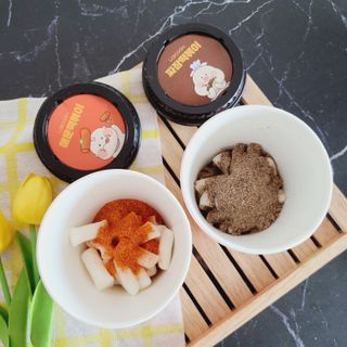 유비쿡 컵떡볶이 매운컵떡볶이2개/ 짜장컵떡볶이 2개  총 4개세트 — 5점을 준 리뷰어가 2021년 5월 올린 사용 사진