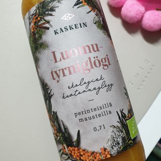 H365 [Kaskein Luomutyrniglögi] 핀란드 전통 무알콜 멀드와인 시벅톤 글로기 — 5점을 준 리뷰어가 2021년 5월 올린 사용 사진