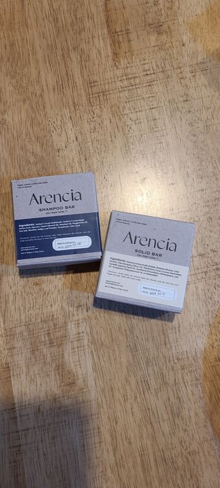 Arencia 아렌시아 솔티소다 샴푸바, 더 새틴 린스바 세트 — 5점을 준 리뷰어가 2021년 6월 올린 사용 사진
