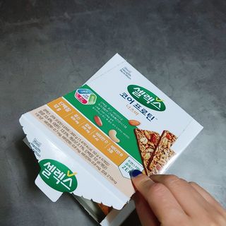 셀렉스스포츠 셀렉스 코어 프로틴 너츠바 50g 6개입 + Slim 25 스타터키트 — 5점을 준 리뷰어가 2021년 6월 올린 사용 사진