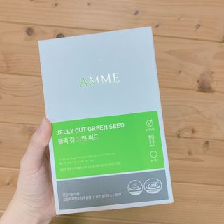 아므_이너뷰티 아므 젤리 컷 그린 씨드 10개입 — 5점을 준 리뷰어가 2021년 3월 올린 사용 사진