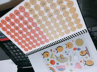 리훈 차일드라이크 워킹스마일 초등학생 스터디 플래너 — 5점을 준 리뷰어가 2022년 3월 올린 사용 사진