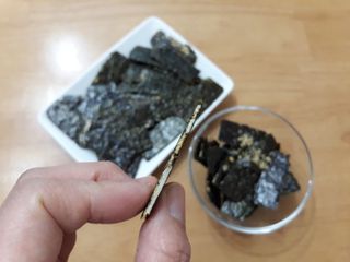 더빈트 와삭바삭 김스낵 — 4점을 준 리뷰어가 2023년 1월 올린 사용 사진