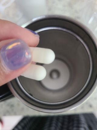 메디타민 인체유래 비피더스 포스트 프로바이오틱스 — 3점을 준 리뷰어가 2021년 8월 올린 사용 사진