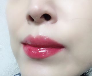 [블랙루즈]하프앤하프틴트 10종 中 택1+랜덤1 — 4점을 준 리뷰어가 2021년 2월 올린 사용 사진