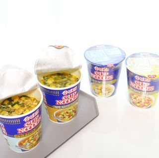 NISSIN 닛신 컵누들  4종 - 씨푸드오리지날, 씨푸드 스파이시, 씨푸드 커리, 씨푸드 XO소스 — 5점을 준 리뷰어가 2021년 12월 올린 사용 사진