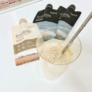 일일하우 슬리밍 플랜B 고소한 귀리맛, 진한 카카오맛 (체중조절식) — 5점을 준 리뷰어가 2023년 6월 올린 사용 사진
