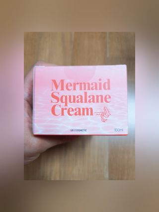 머메이드 스쿠알란 크림 — 5점을 준 리뷰어가 2021년 6월 올린 사용 사진