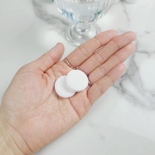 [슬림드랍 석류맛] 건기식 다이어트 보조제 겸 비타민 — 5점을 준 리뷰어가 2022년 1월 올린 사용 사진