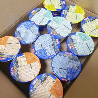 NISSIN 닛신 컵누들  4종 - 씨푸드오리지날, 씨푸드 스파이시, 씨푸드 커리, 씨푸드 XO소스 — 5점을 준 리뷰어가 2022년 11월 올린 사용 사진