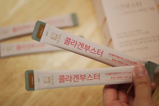 더리틀스 콜라겐부스터 — 4.5점을 준 리뷰어가 2023년 1월 올린 사용 사진