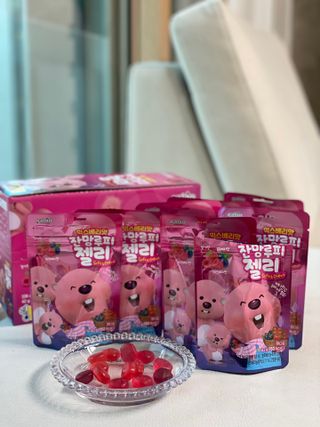 [팔도] 잔망루피젤리 믹스베리맛 42g 8개 — 5점을 준 리뷰어가 2022년 2월 올린 사용 사진