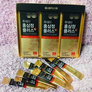 서울약사신협_투데이홍삼정플러스스틱_10g x 30포 — 5점을 준 리뷰어가 2021년 1월 올린 사용 사진