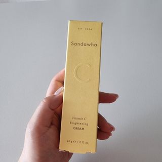 산다화 비타민C 화이트닝 크림 — 5점을 준 리뷰어가 2023년 4월 올린 사용 사진