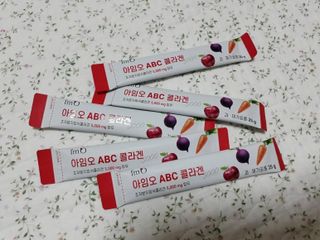 아임오 ABC 콜라겐 젤리 14포 — 3점을 준 리뷰어가 2021년 11월 올린 사용 사진