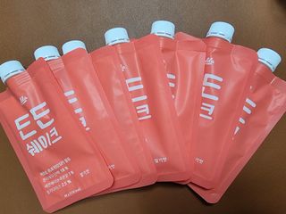 [덜다] 든든 식물성 단백질 쉐이크 40g X 7입 (곡물/딸기) — 5점을 준 리뷰어가 2023년 8월 올린 사용 사진