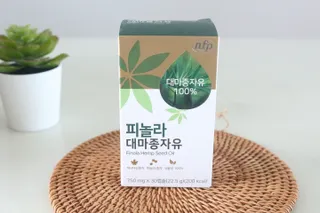 nfp 피놀라 대마종자유 — 5점을 준 리뷰어가 2021년 8월 올린 사용 사진