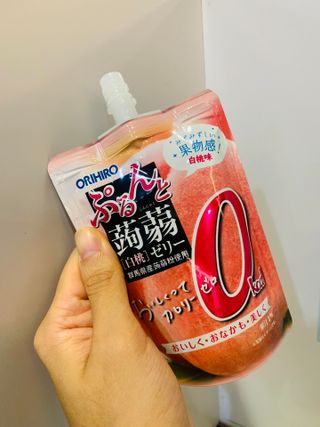 ORIHIRO 오리히로 곤약젤리 제로칼로리 130g 4종 4팩(맛별로 1팩씩) — 5점을 준 리뷰어가 2022년 12월 올린 사용 사진