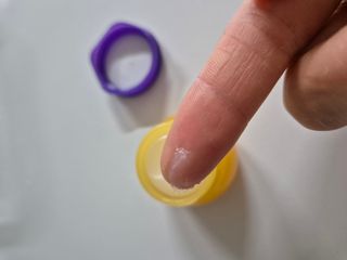 틱톡 [후르디아] 튼입술해결템 올리브영 블루베리 하이드레이팅 허니 립밤 — 5점을 준 리뷰어가 2024년 3월 올린 사용 사진
