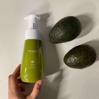[후르디아] 아보카도 약산성 비건 여성 청결제 — 5점을 준 리뷰어가 2021년 3월 올린 사용 사진