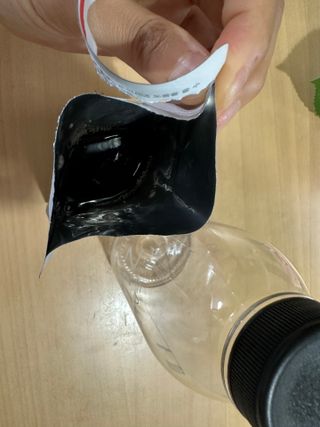 클린24시간 1BOX(5포) + 전용보틀(500ml) — 5점을 준 리뷰어가 2023년 7월 올린 사용 사진