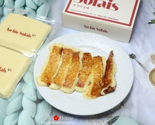 앙투어솔레 아일랜드 구워먹는 치즈 100 자연 치즈 와인안주 300g(100g x 3팩) — 5점을 준 리뷰어가 2022년 9월 올린 사용 사진