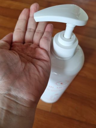 프리[닥터문] 유산균 락토케어 질경초 여성청결제 1000ml (젤타입) — 4점을 준 리뷰어가 2022년 6월 올린 사용 사진
