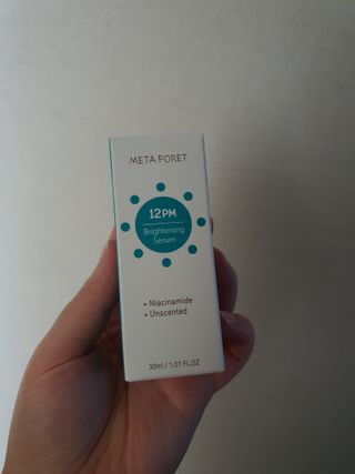 메타포레 12PM 브라이트닝 세럼 — 5점을 준 리뷰어가 2021년 9월 올린 사용 사진